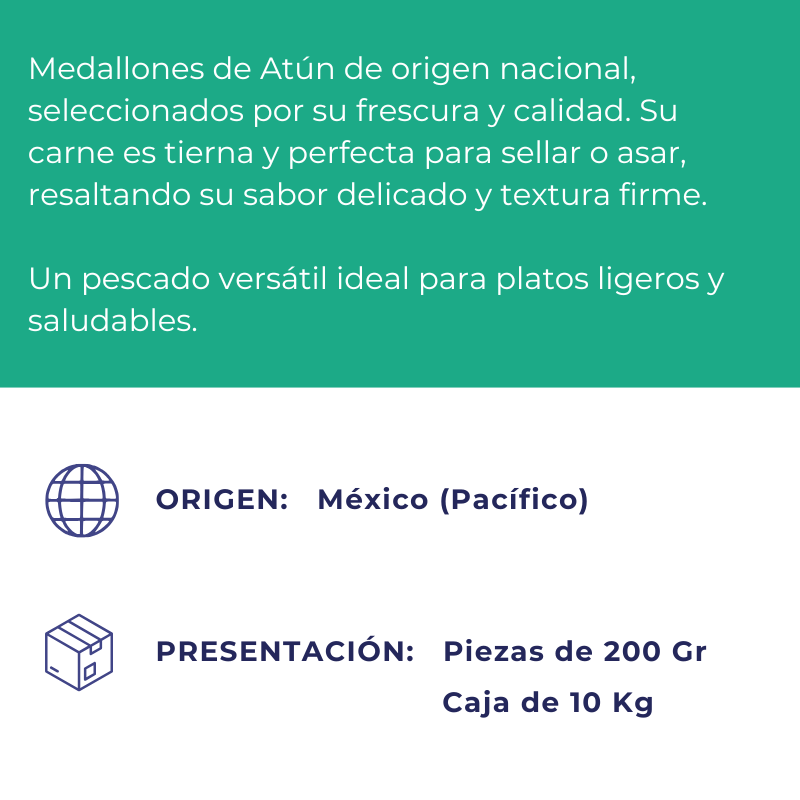 Atún Nacional Medallon