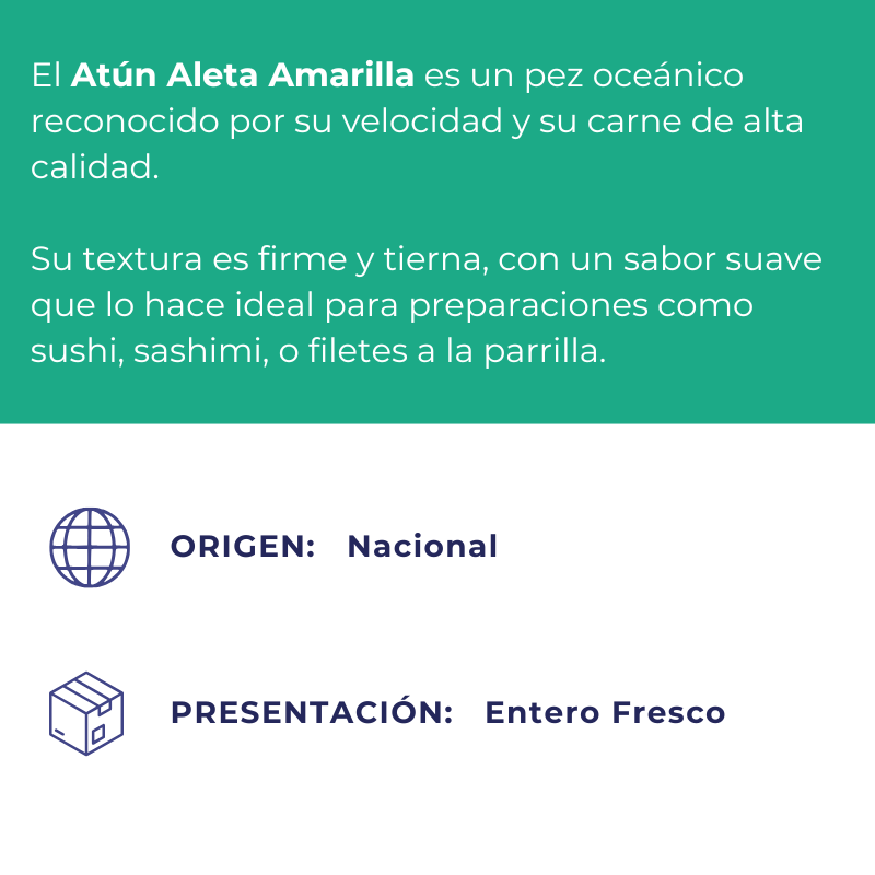 Atún Aleta Amarilla Entero