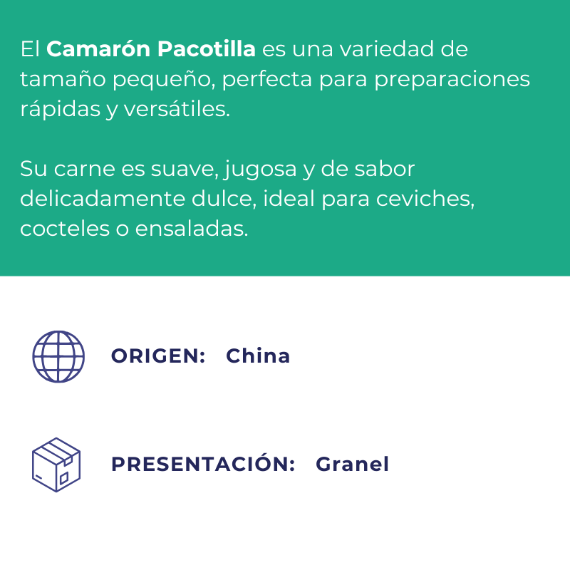 Camarón Pacotilla 41-50